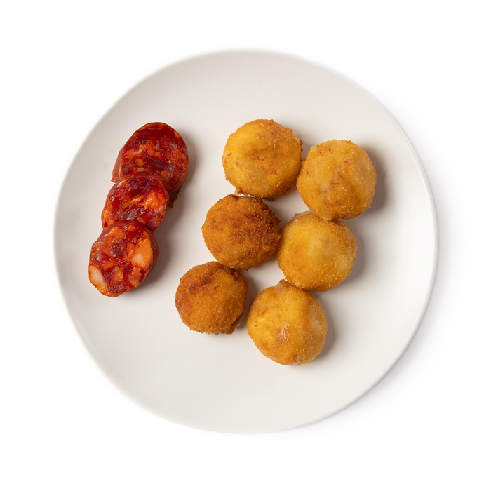 Mini Croquetas de Chorizo